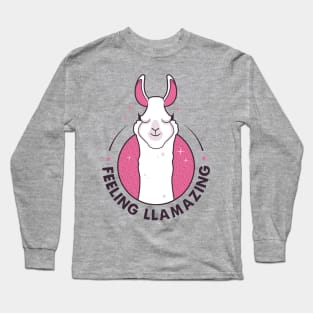 Feeling Llamazing Long Sleeve T-Shirt